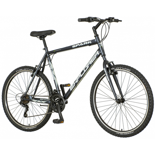 EXPLORER MTB BICIKLA CRNO SIVA-SPA266 26"/22" slika 1