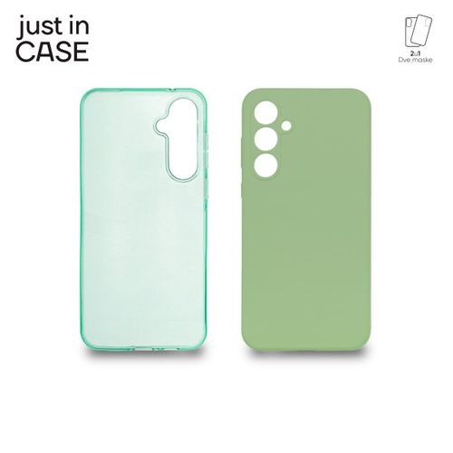 2u1 Extra case MIX paket maski za telefon Samsung Galaxy A55 ZELENI slika 1