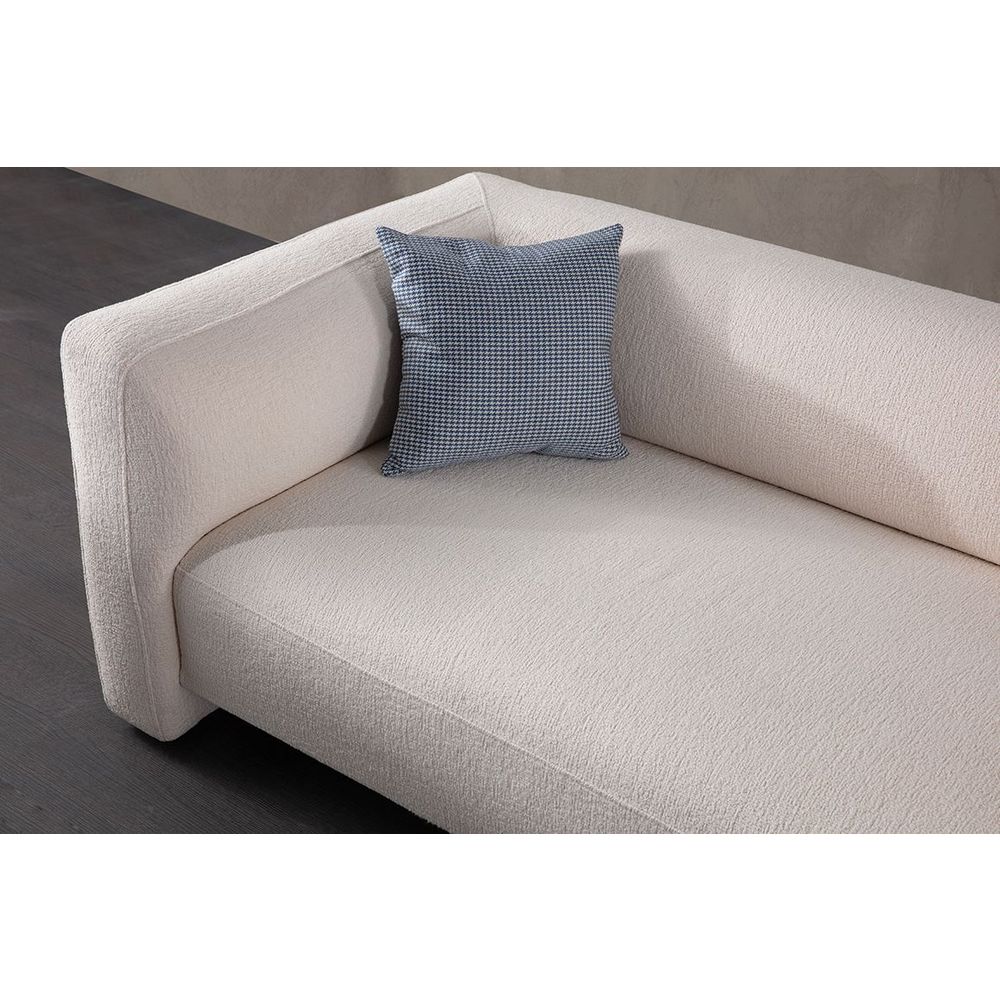 Ugaona Sofa Rena - Desni Kutak - Bijela slika 6