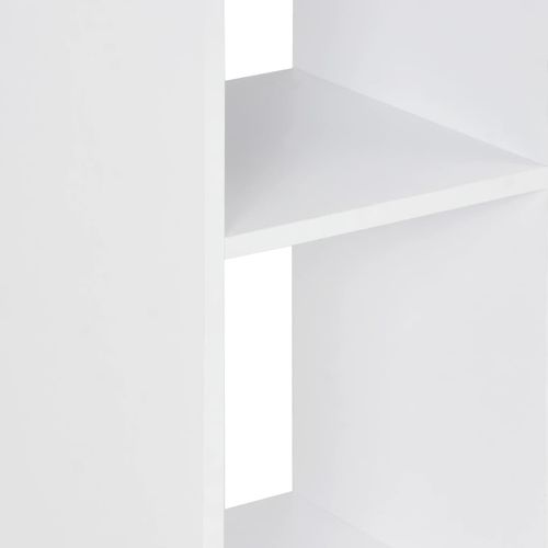 Barski stol bijeli i boja betona 60 x 60 x 110 cm slika 34