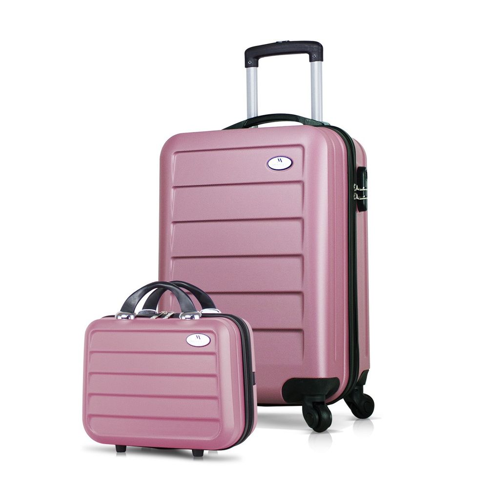 Set Kofera u Roze Zlatnoj Boji (2 Komada) slika 1