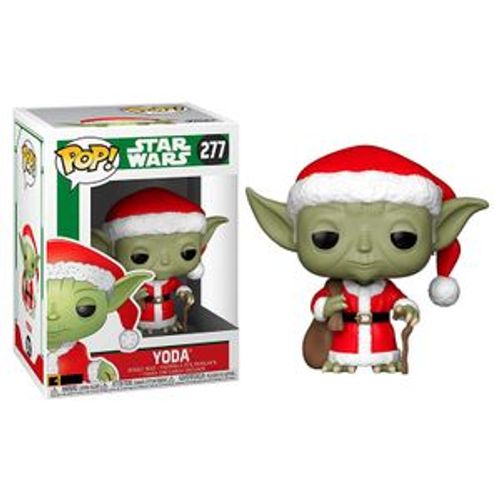 POP figure Star Wars Holiday Santa Yoda slika 1