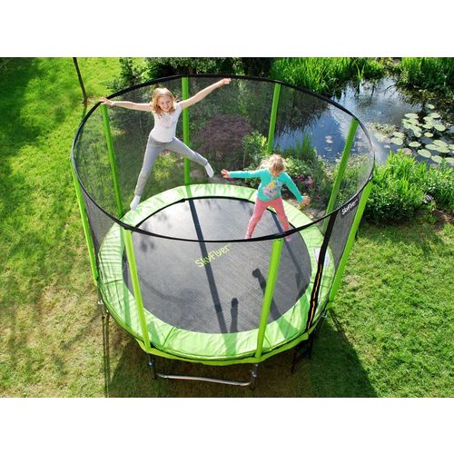 Trampolin SKYFLYER 304 cm - zeleni slika 3