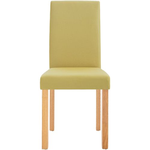 Blagovaonske stolice od tkanine 6 kom zelene slika 36