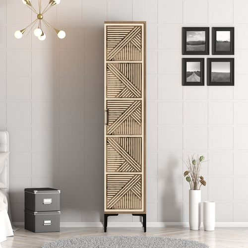 Kumsal P - Walnut, Cream Walnut
Cream Wardrobe slika 2