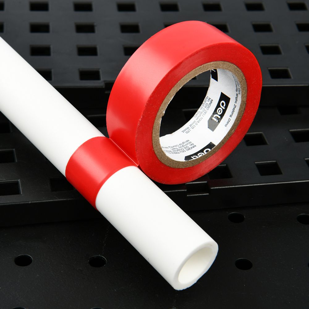 PVC izolir traka crvena DELI 18mmx10m EDL5262 slika 2