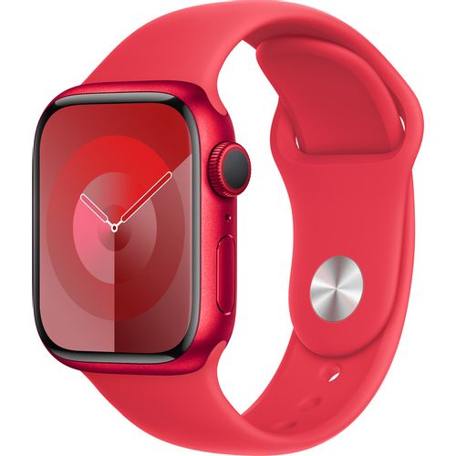 Apple Watch Series 9 41mm GPS RED Case RED Sport Band S/M MRXG3SE/A Pametni sat slika 1