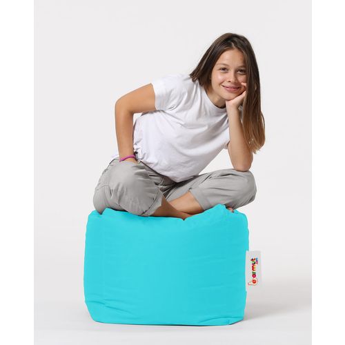 Atelier Del Sofa Vrtni tabure, Square Pouf - Turquoise slika 1