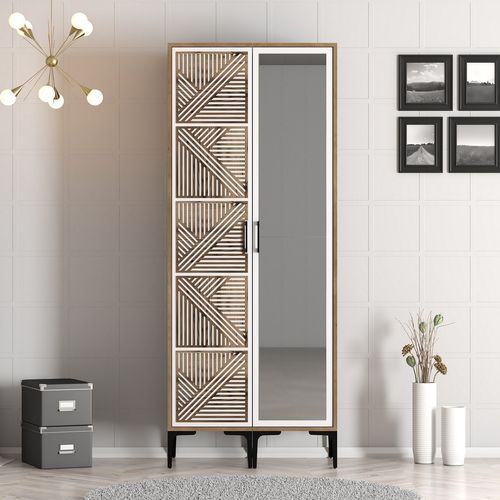 Kumsal PR - Walnut, White Walnut
White Wardrobe slika 1