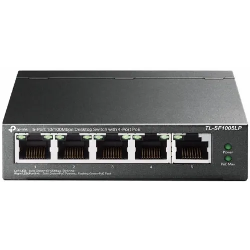 TP-Link TL-SF1005LP Switch 5-Port 10/100Mbps with 4-Port PoE slika 1