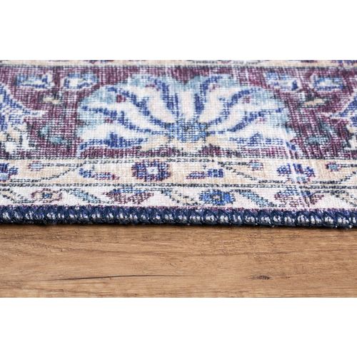 Blues Chenille - Dark Blue AL 249  Multicolor Carpet (140 x 190) slika 7