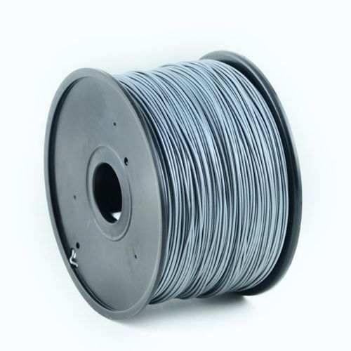 Gembird PLA filament for 3D printer, Silver 1.75 mm, 1 kg slika 1