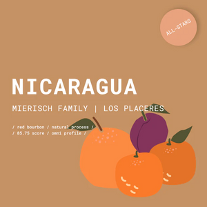 GOAT Story, Nicaragua Los Placeres (Natural) kava, Filter, 250g