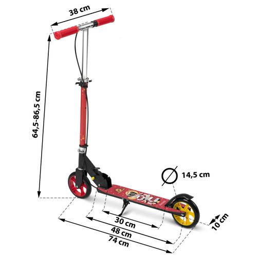 Ricokids Kodi romobil - vatrogasci slika 5