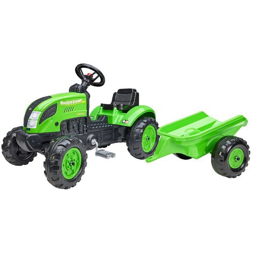 Falk Traktor Sa Prikolicom Country Farmer Zeleni slika 2