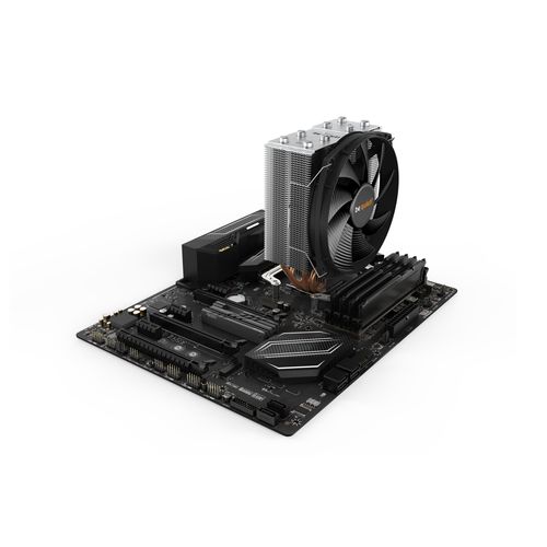 be quiet! BK032 Shadow Rock SLIM 2, 160W TDP, 135mm fan max 23.7dB(A), Brushed aluminum, Mounting set for Intel and AMD slika 5