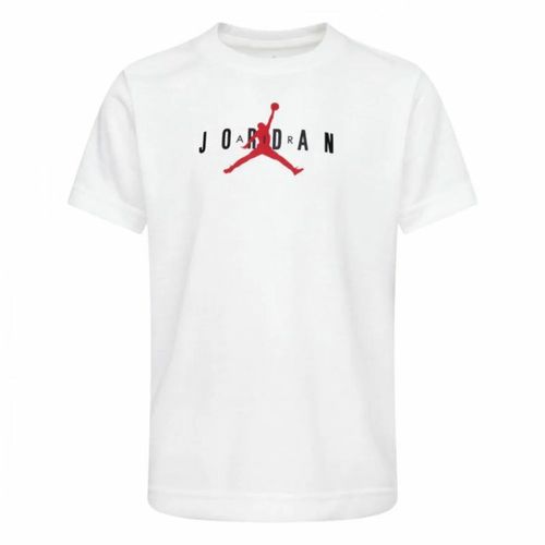 Dječja Majica Kratkih Rukava Jordan Jumpman Graphic Bijela za Dob 3-4 Godine slika 1