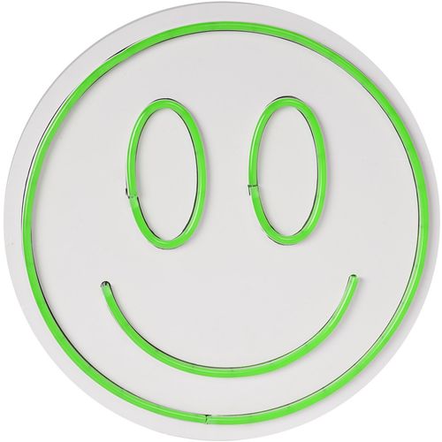 Wallity Ukrasna plastična LED rasvjeta, Smiley - Green slika 5