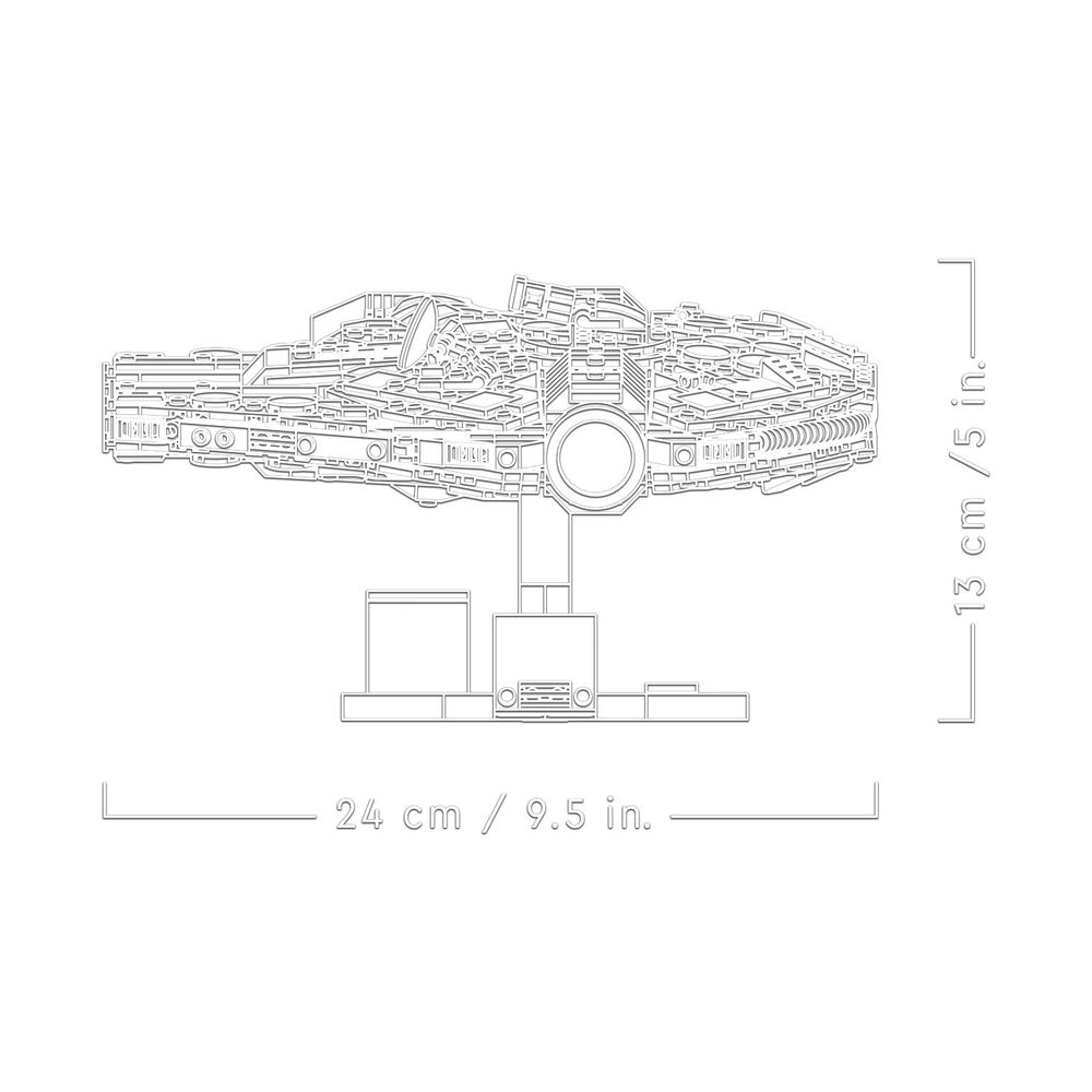 LEGO 75375 Millennium Falcon slika 6