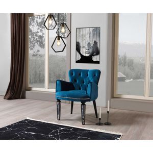 Pandia Home Fotelja BELNDA  Petrol Blue