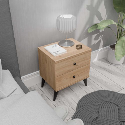 Mona 3722 Oak Nightstand slika 3