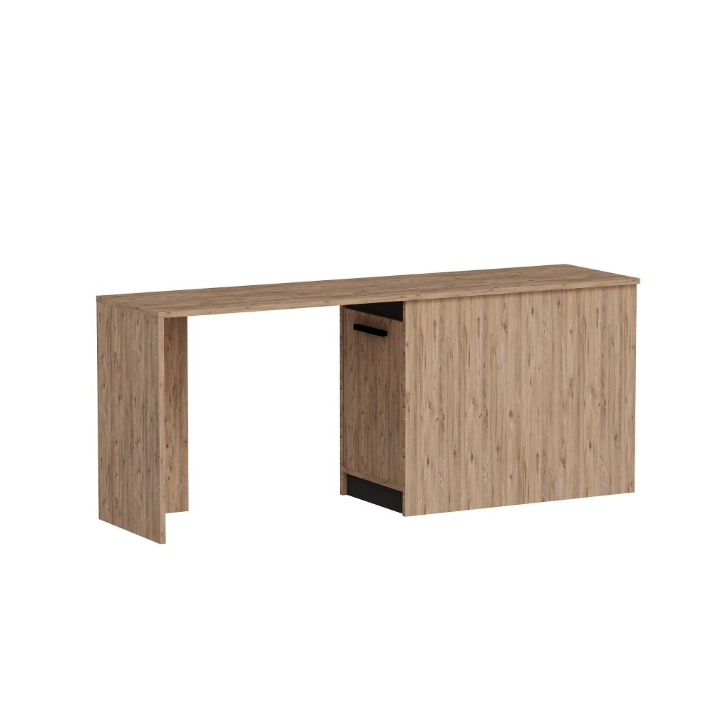 Akser - Radni Sto Atlantic Pine u Antracit Boji slika 5