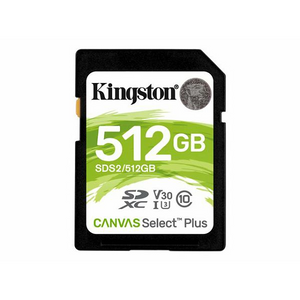 Kingston 512GB Canvas Select Plus, SDHC