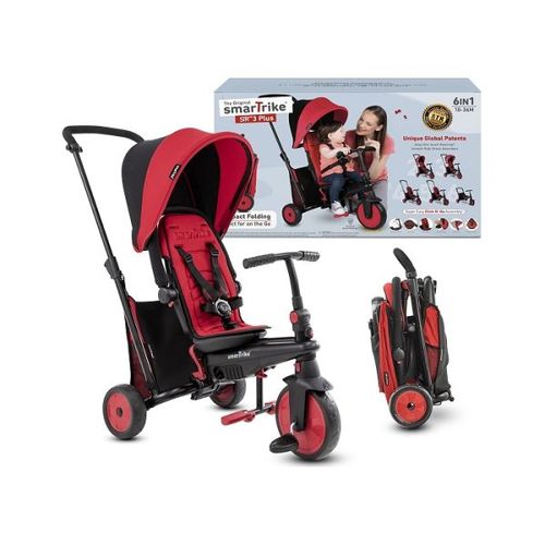 Smart Trike Tricikl Str3 Plus 6u1 - Crveni slika 2