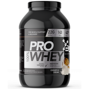 100% PRO WHEY 4.3KG BASIC SUPPLEMENTS -  Cookie's &Cream