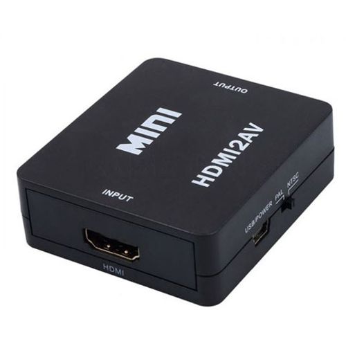 FAST ASIA adapter-konverter HDMI 1080p na AV kompozitni (3xRCA) (ž/3ž) (Crni) slika 3