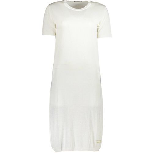 CAVALLI CLASS WOMEN'S SHORT DRESS WHITE slika 1