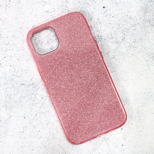 Torbica Crystal Dust za iPhone 13 6.1 roze slika 1
