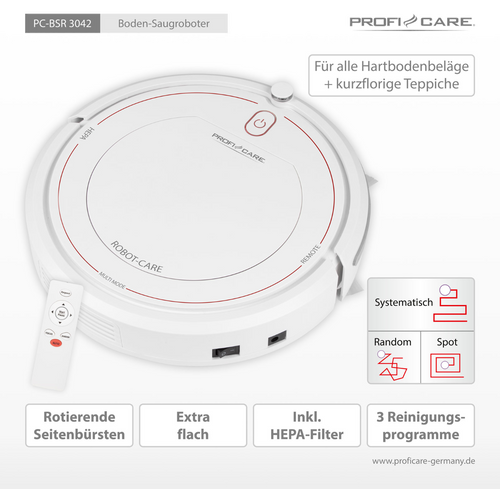 ProfiCare PC-BSR 3042 Robot usisivač  slika 3