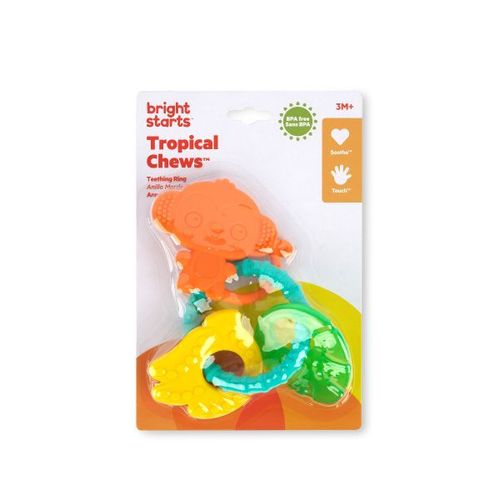 Kids II Bright Starts Glodalica Za Bebe - Tropical Chews™ 3-36M slika 3