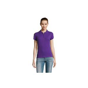 PASSION ženska polo majica sa kratkim rukavima - Ljubičasta, XL 