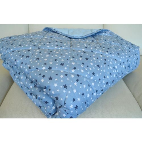 Štep deka Blue stars 200x200cm 564-5 slika 1