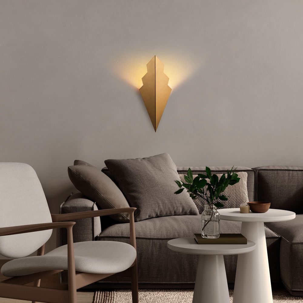 Zidna Lampa Arrow - 15171, boje: Zlato slika 2