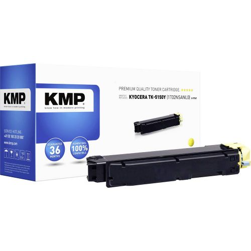 KMP toner zamijenjen Kyocera TK-5150Y kompatibilan žut 10000 Stranica K-T74Y slika 1