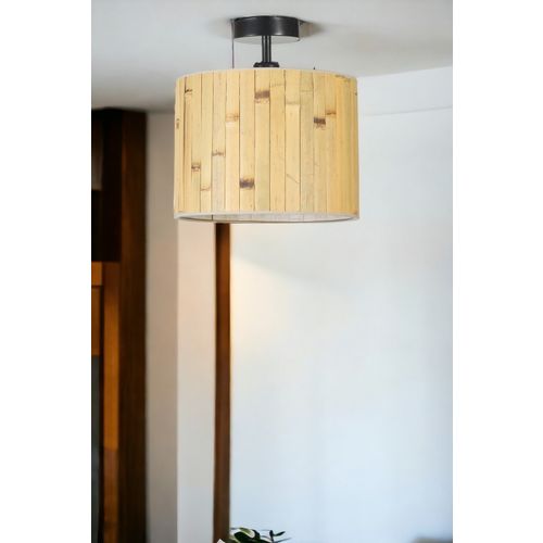 Bambu 02 Abajurlu Plafonyer Avize Oak
Black Chandelier slika 2