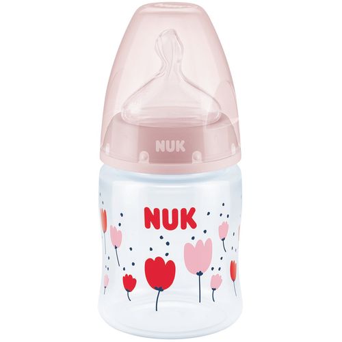 NUK plastična bočica FC+ s temperaturnim indikatorom 150ml silikon, 0-6m 10743875 slika 6