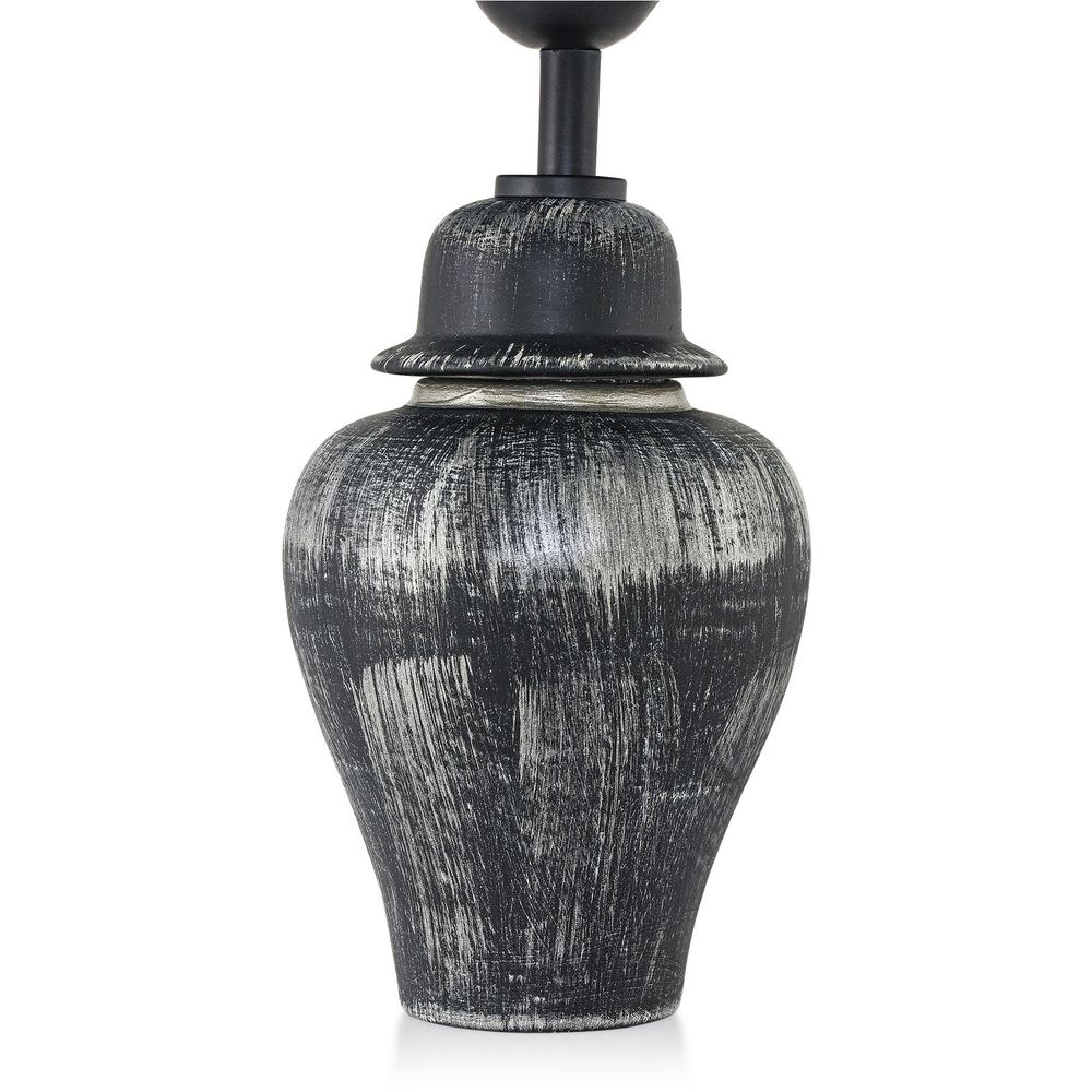 TM273 Crna i Srebrna Stolna Lampa slika 4