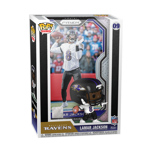 Funko Pop Trading Cards: Lamar Jackson - Kolekcionarska Figura slika 1