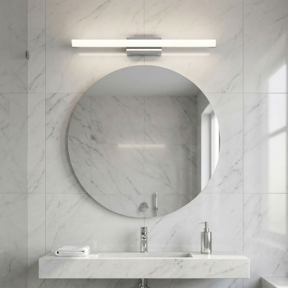 Zidni svijećnjak LED 60 cm APP1846-1W chrom slika 2