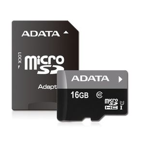ADATA Memorijska kartica SD MICRO 16GB HC Class10 UHS + adapter