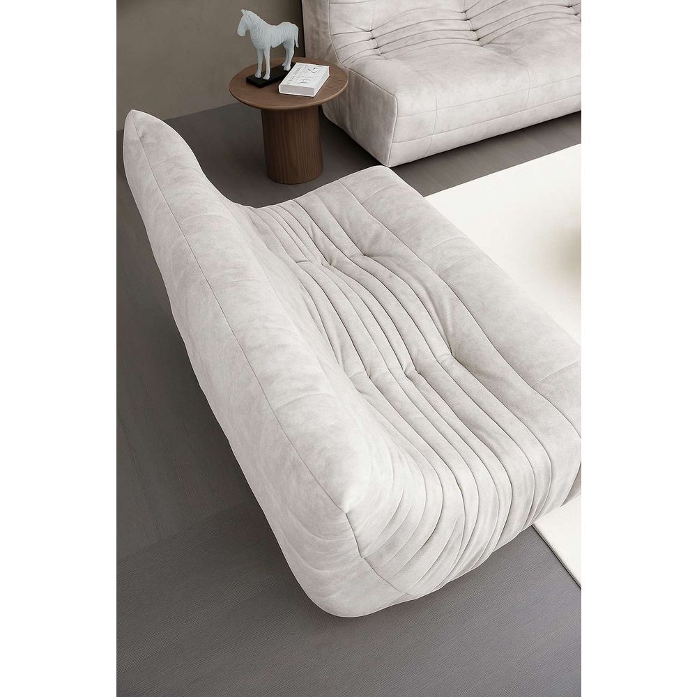Dvosjed Sofa Bocek - Bijela slika 2