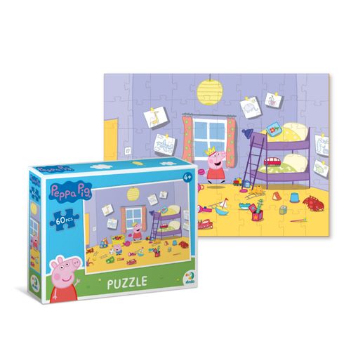 DODO Puzzle Peppa Prase, Dečija Soba, 60 komada slika 2