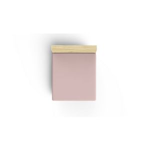 Ranforce Super King Fitted Sheet - Dusty Rose