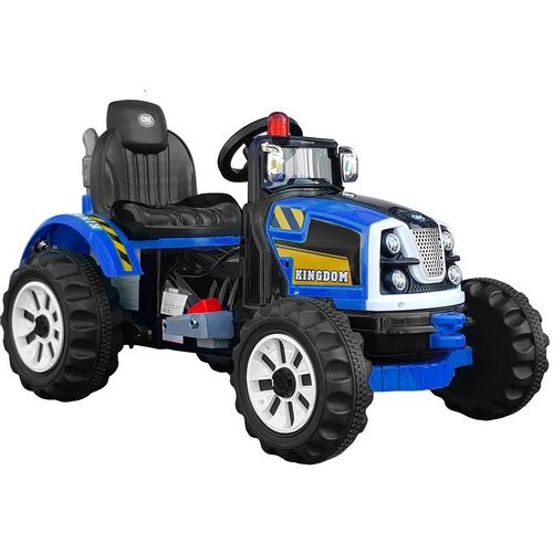 Traktor Kingdom plavi - traktor na akumulator slika 1