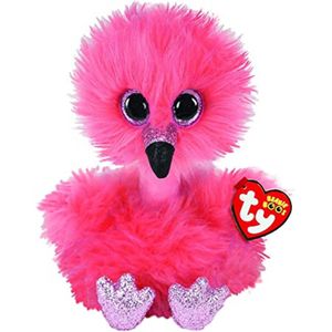 TY Plišana igračka flamingo Franny 24cm
