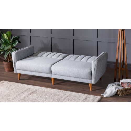 Atelier Del Sofa Aqua-TKM03-1008 Sivi Sofa-Krevet Set slika 4